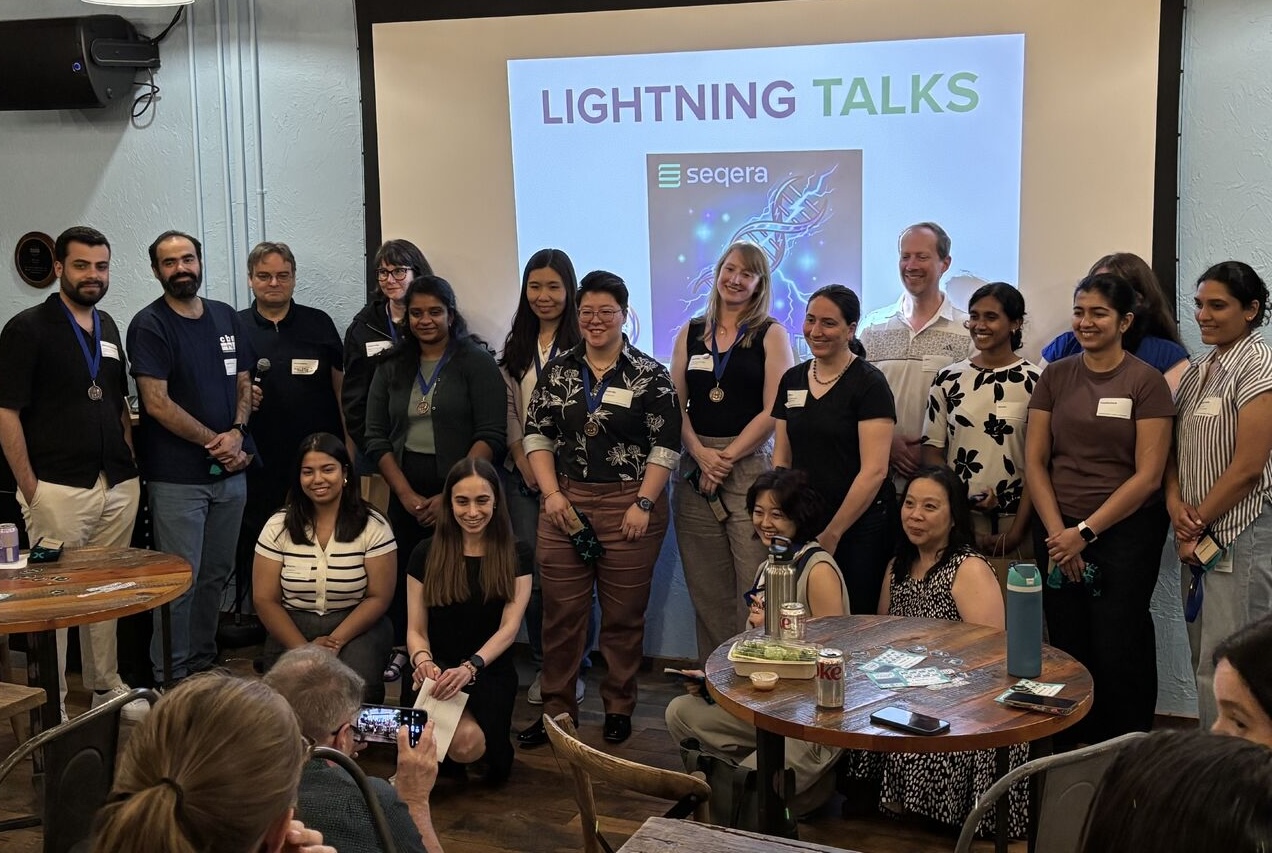 Speakers and organizers of the BWIB x BCBB Lightning Talks 2026