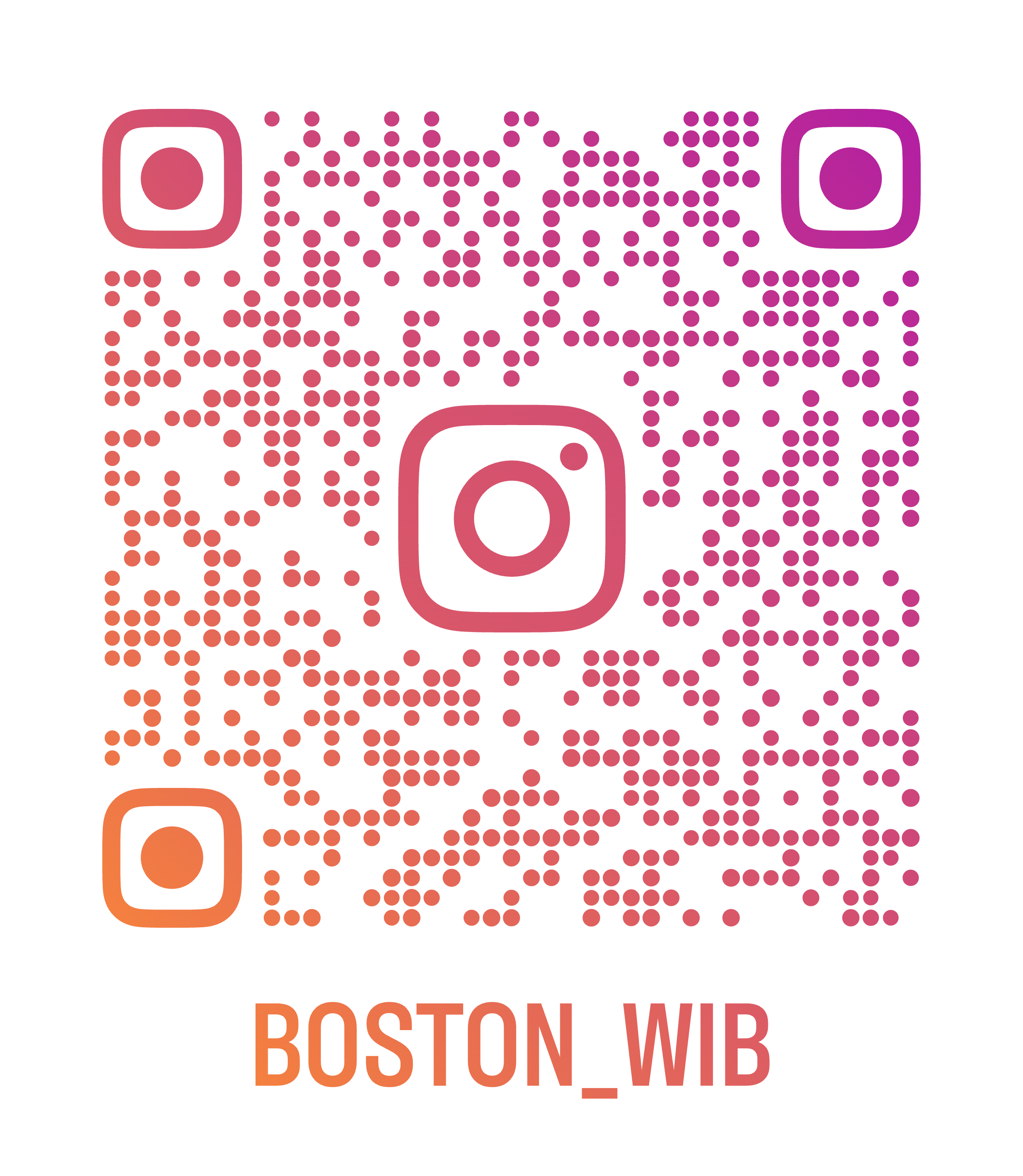 QR code to instagram page