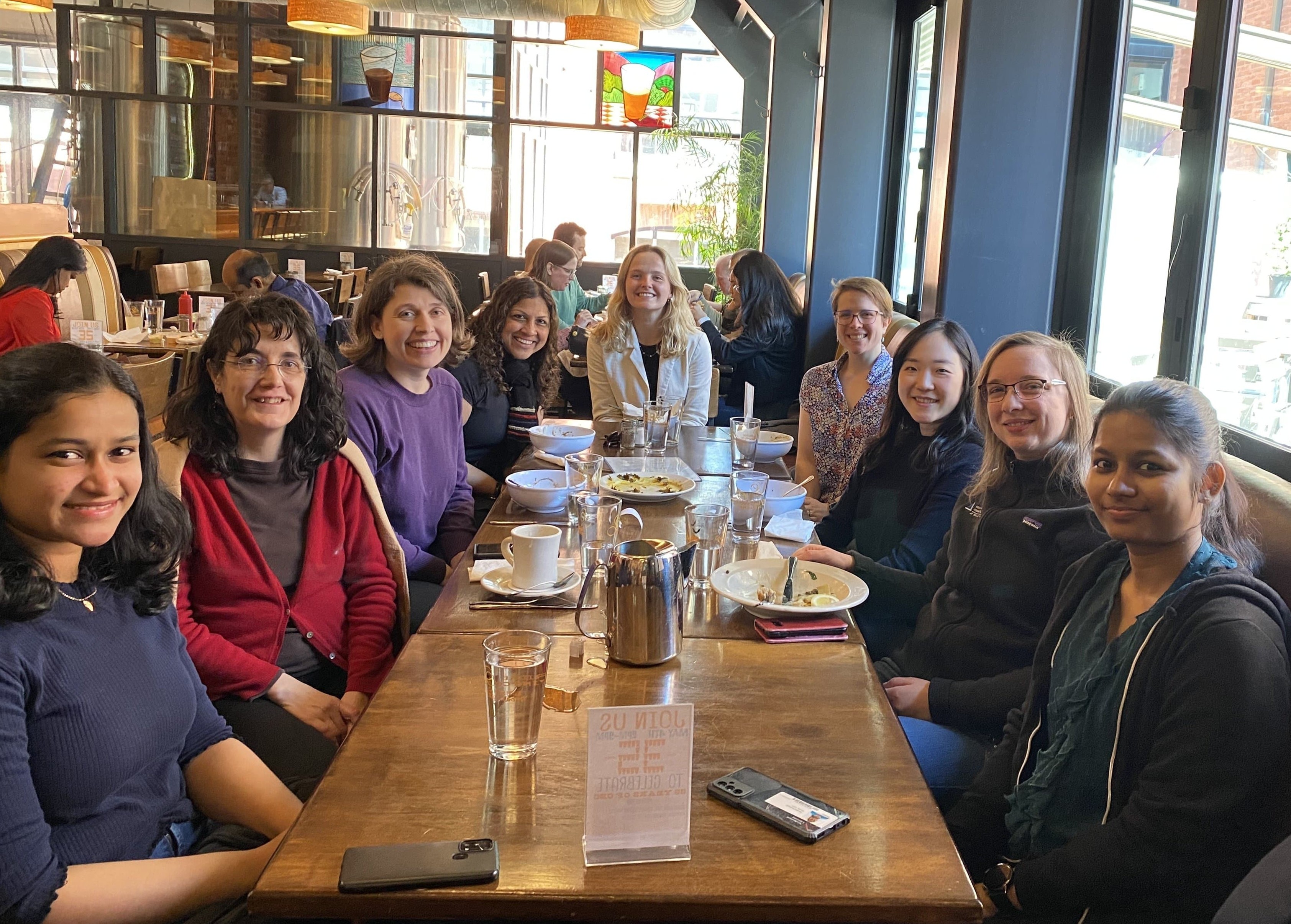 BWIB lunch meetup.